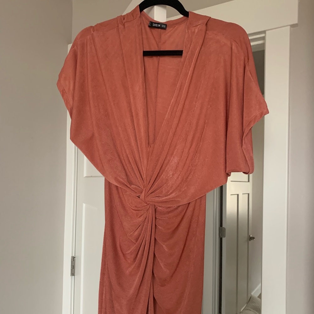 Shein dress size small color rose